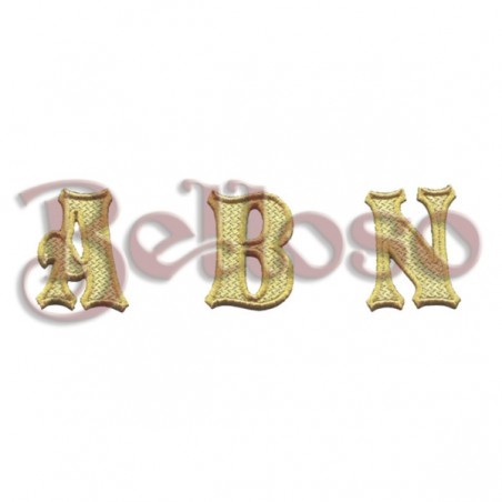 BORDADO 438 LETRAS SUELTAS 6 CM