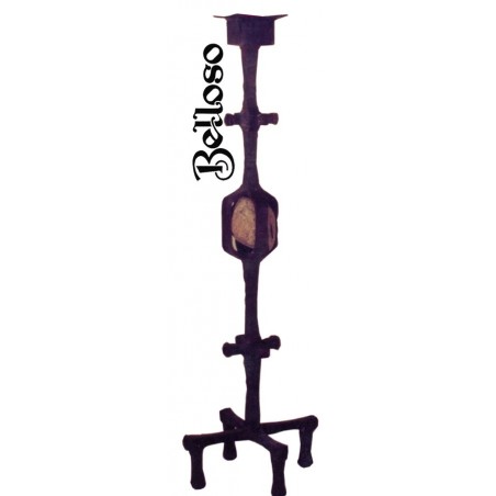 CANDELERO PIE 600 HIERRO