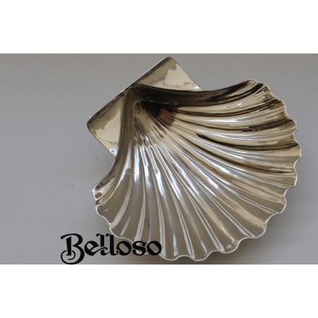 CONCHA BAUTISMAL 682 METAL PLATEADO