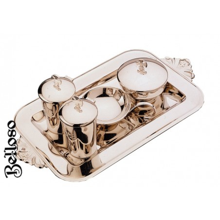 JUEGO CRISMERAS 5503 BAUTISMO NIQUELADO