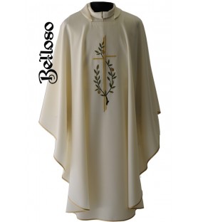 CASULLA 70 POLIESTER. Disponible en los colores litúrgicos.