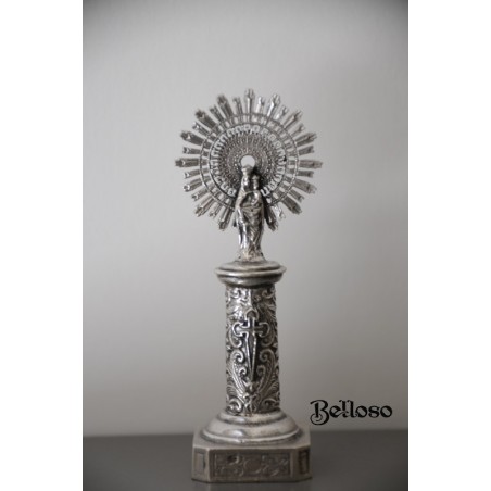 Virgen del pilar plata Mod-403