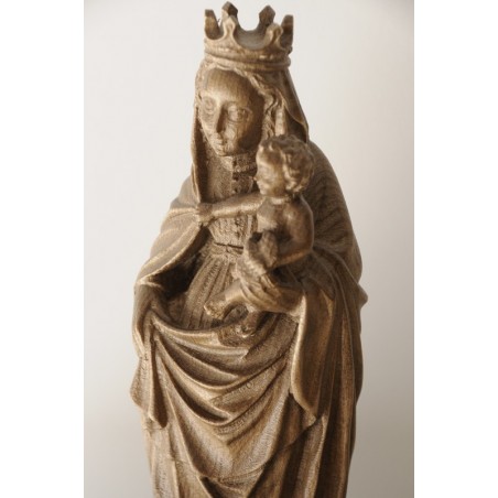 VIRGEN DEL PILAR MADERA DE 17 CM.