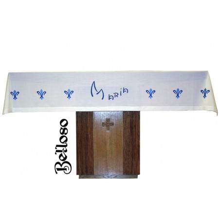 MANTEL MOD-160, BORDADO MARIANO