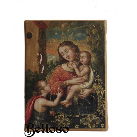 CUADRO VIRGEN CON NIÑO