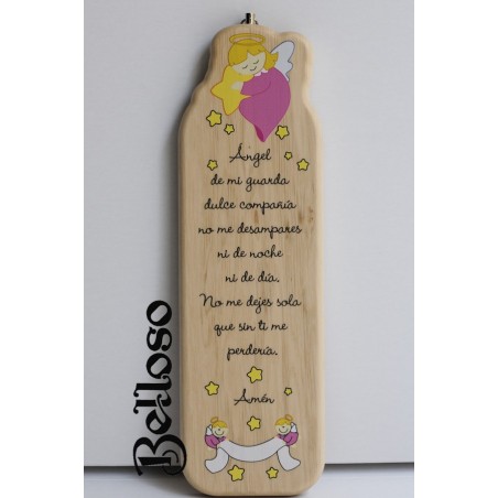 CUADRO ORACIÓN ANGEL GUARDA