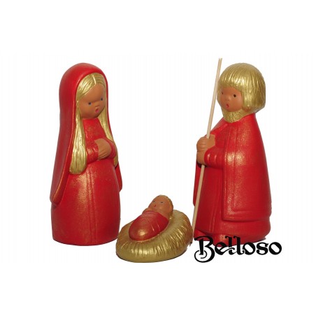 belen moderno rojo
