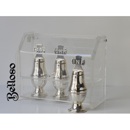 JUEGO CRISMERAS PLATA MOD-540/P