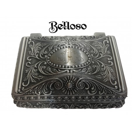 CAJA LLAVE SAGRARIO 32 METAL PLATEADO