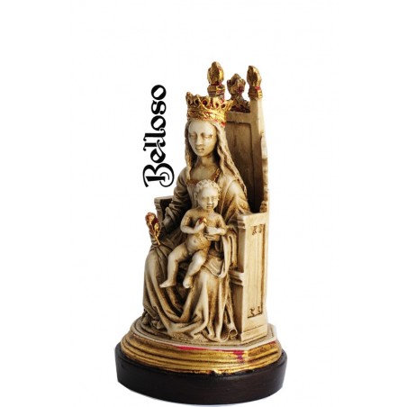 VIRGEN GÓTICA SENTADA MOD-417