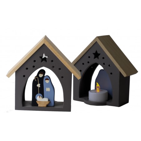nacimiento moderno navidad