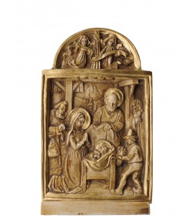 portal de belen tallado en madera