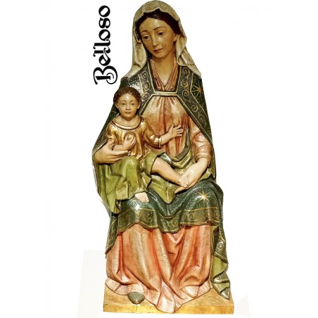 Virgen con niño para retablo iglesia