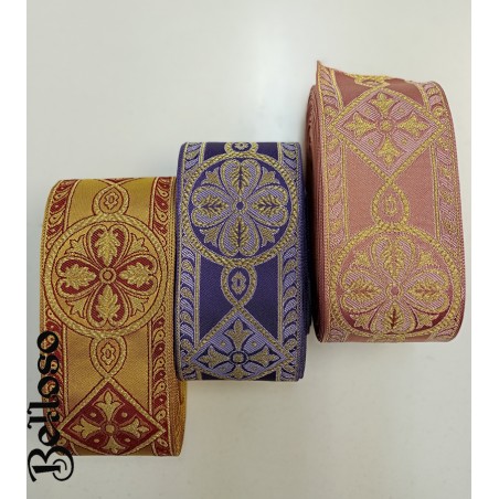GALON ESTRECHO MORADO 8 CM, ANCHO