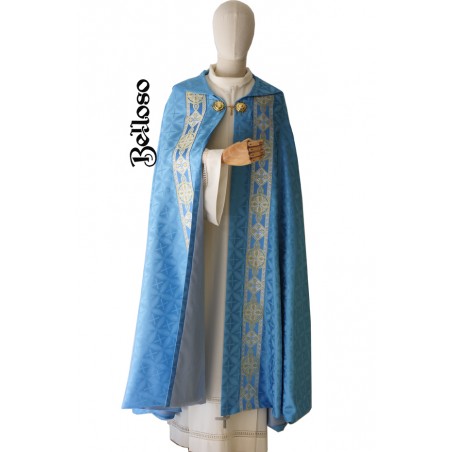 CAPA DAMASCO ROMA AZUL