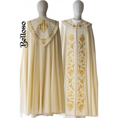 Capa pluvial para sacerdote - Ropa Sacerdotal【Belloso】