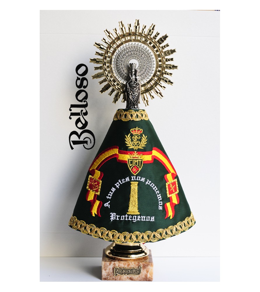 Cinta Virgen del Pilar y Guardia Civil