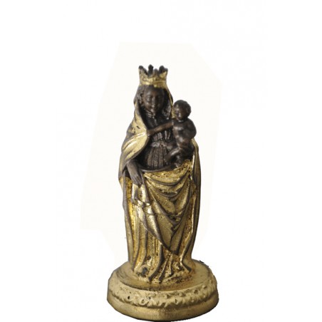 VIRGEN DEL PILAR MADERA POLICROMADA 8 CM