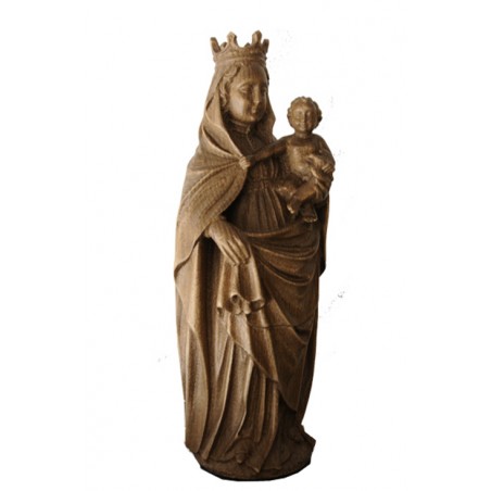 VIRGEN DEL PILAR MADERA DE 17 CM.