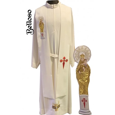Estola para sacerdote de la VIRGEN DEL PILAR.