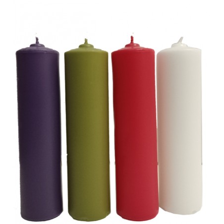 VELAS ADVIENTO CERA 50 MM Ø