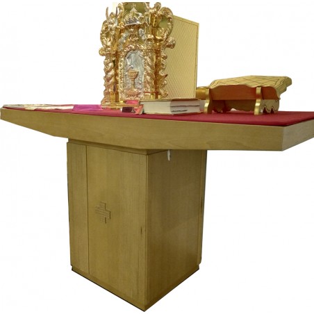 MESA ALTAR MOD-31 PINO OREGÓN