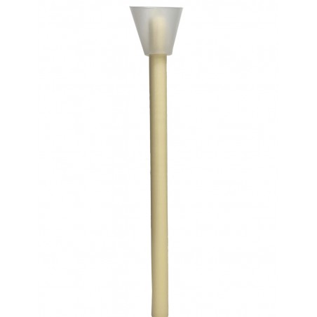 VELA CERA CON TULIPA