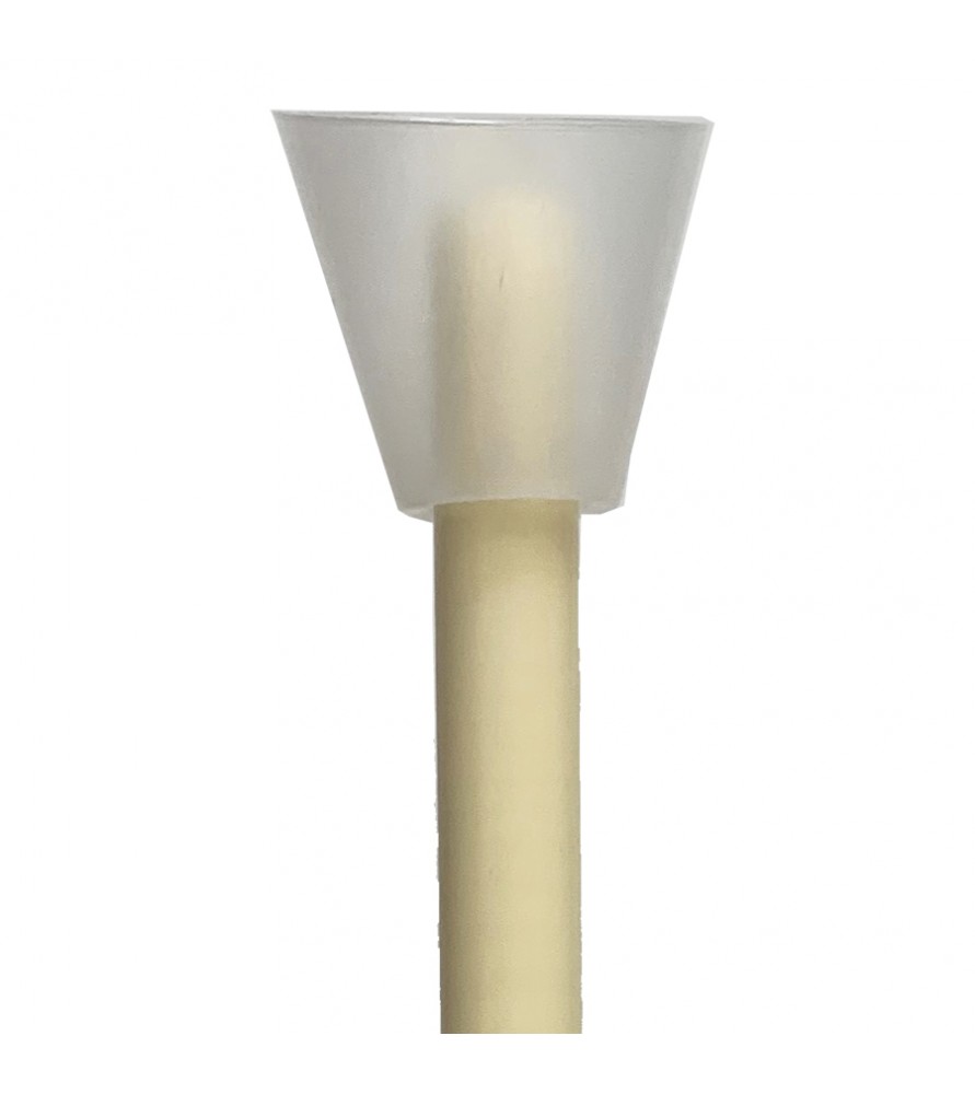 VELA CERA CON TULIPA
