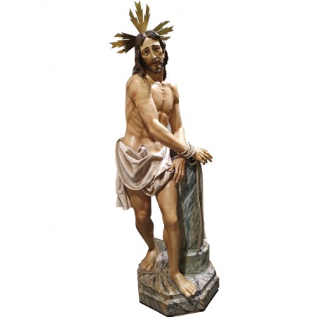 JESÚS ATADO A LA COLUMNA