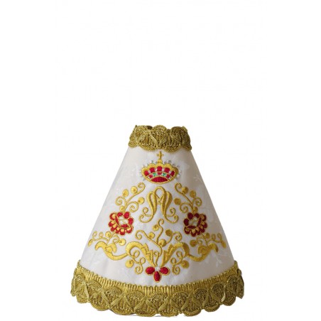 MANTO VIRGEN DEL PILAR MOD-917 BLANCO