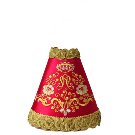 MANTO VIRGEN DEL PILAR MOD-917 ROJO