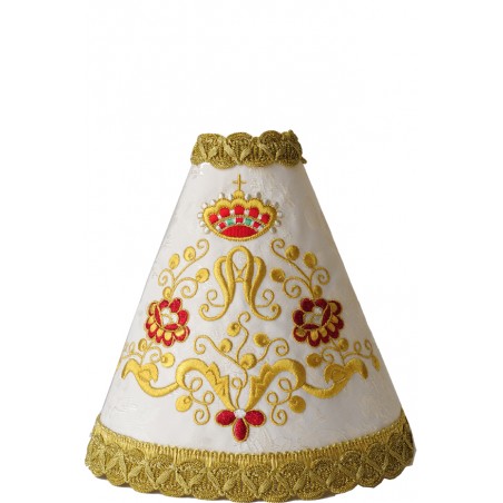 MANTO VIRGEN DEL PILAR MOD-922 BLANCO