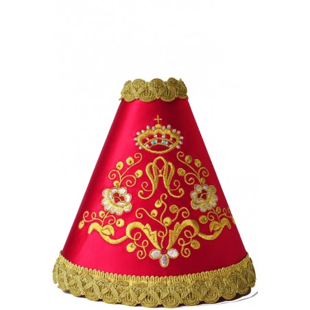 MANTO VIRGEN DEL PILAR MOD-922 ROJO