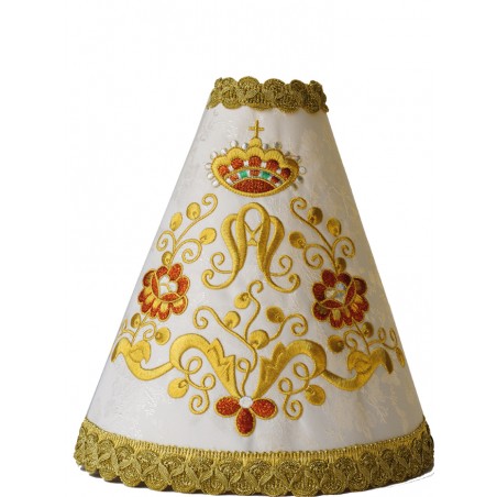 MANTO VIRGEN DEL PILAR MOD-923 BLANCO