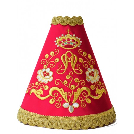 MANTO VIRGEN DEL PILAR MOD-923 ROJO