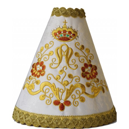 MANTO VIRGEN DEL PILAR MOD-925 BLANCO