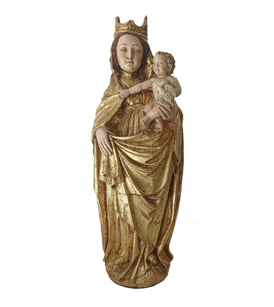 VIRGEN DEL PILAR ALABASTRO POLI O.