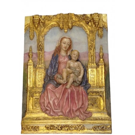 RETABLO VIRGEN CON NIÑO