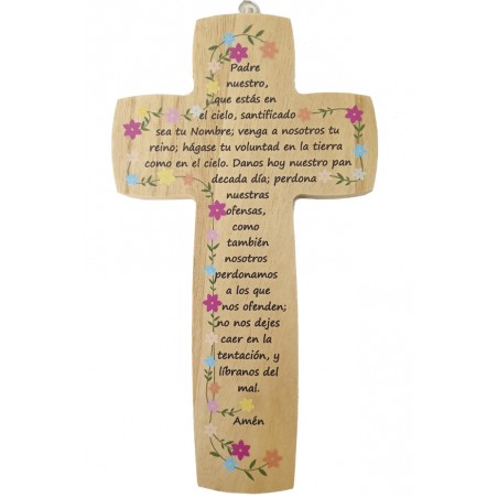 CRUZ ORACIÓN PADRE NUESTRO