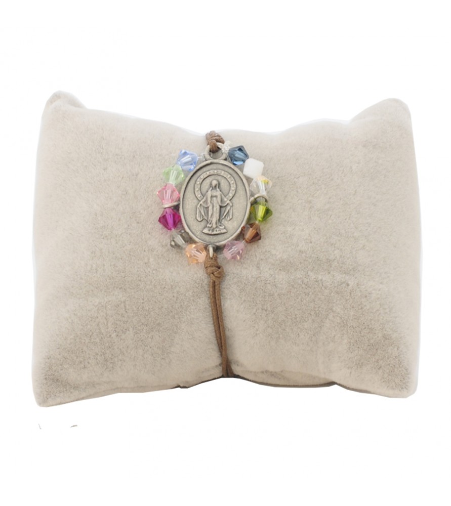 PULSERA MILAGROSA CRISTALES