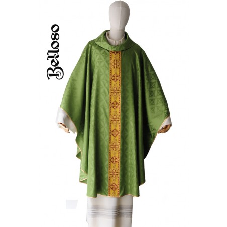 CASULLA DAMASCO ROMA, GALÓN ESTRECHO