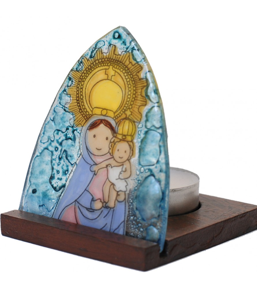 VIRGEN DEL PILAR CRISTAL