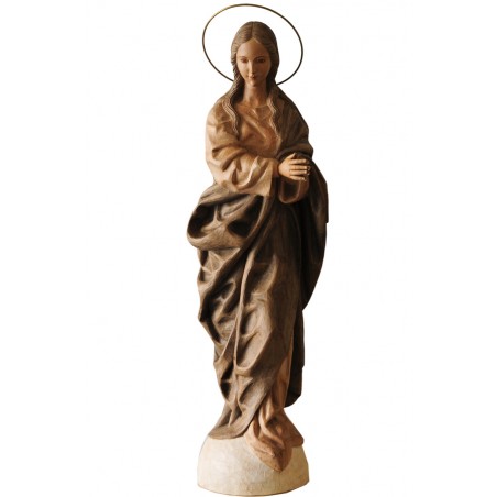 VIRGEN PURÍSIMA MADERA ENCERADA MOD-34
