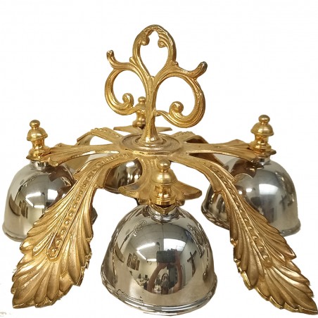 CARRILLON 13 CLASICO METAL BAÑO DE ORO