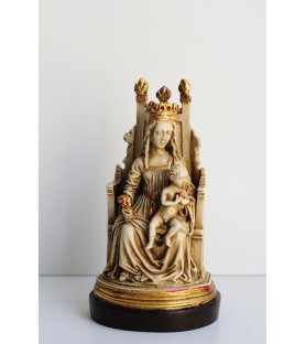 VIRGEN GÓTICA SENTADA MOD-417