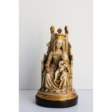 VIRGEN GÓTICA SENTADA MOD-417