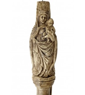 VIRGEN PILAR PIEDRA PARED