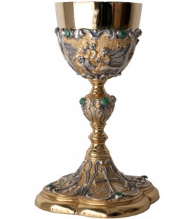 CÁLIZ BARROCO MOD-157 PLATA