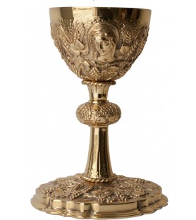 CÁLIZ MOD-2360 PLATA DORADA